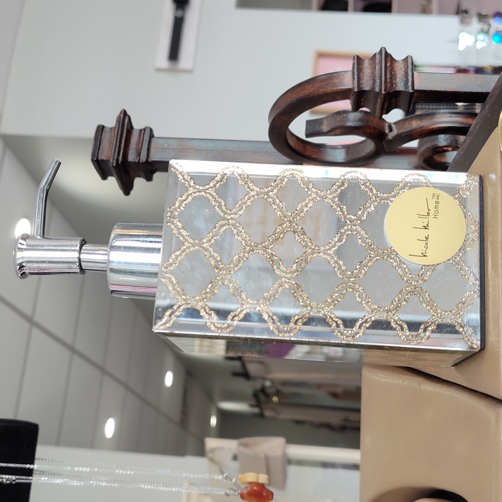 Nicole Miller Home soap dispenser